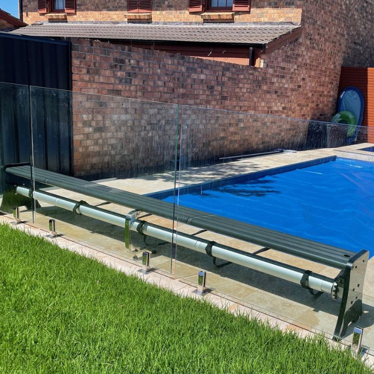 Solar Blanket Bench Rollers
