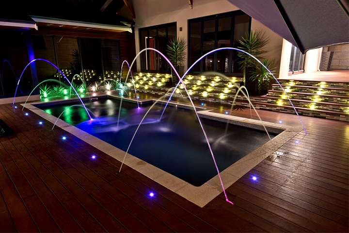 Lighting for Swimming Pools by Freedom Pools