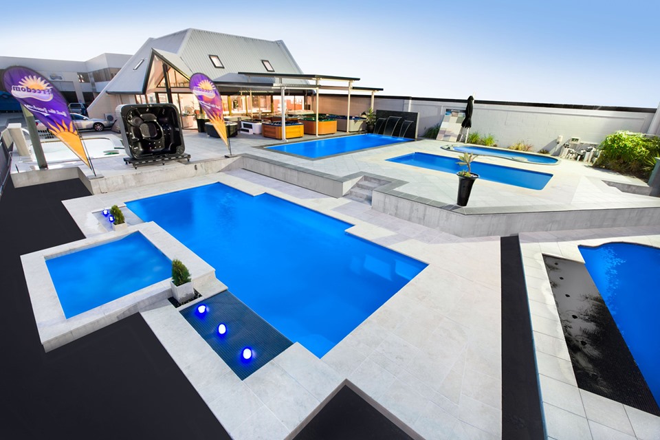 If you're living in QUEENSLAND Freedom Pools have a incredible range of award winning swimming pool designs on display for you to view.
