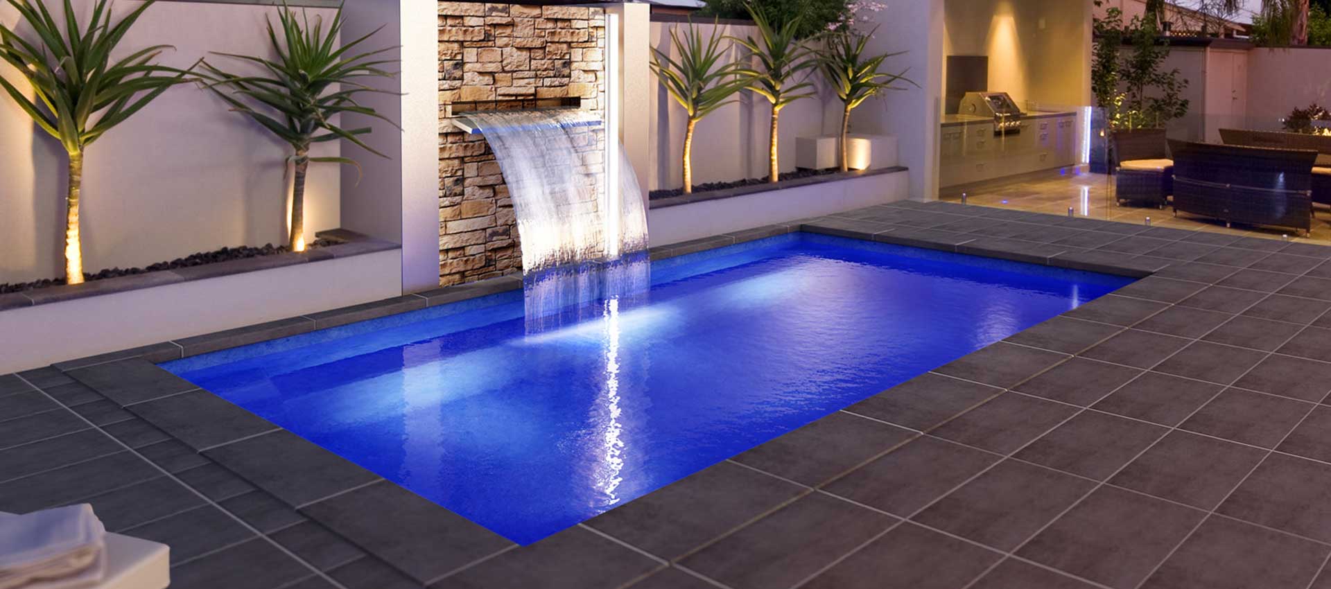 Entertainer 6.5m is a sleek rectangular pool designed